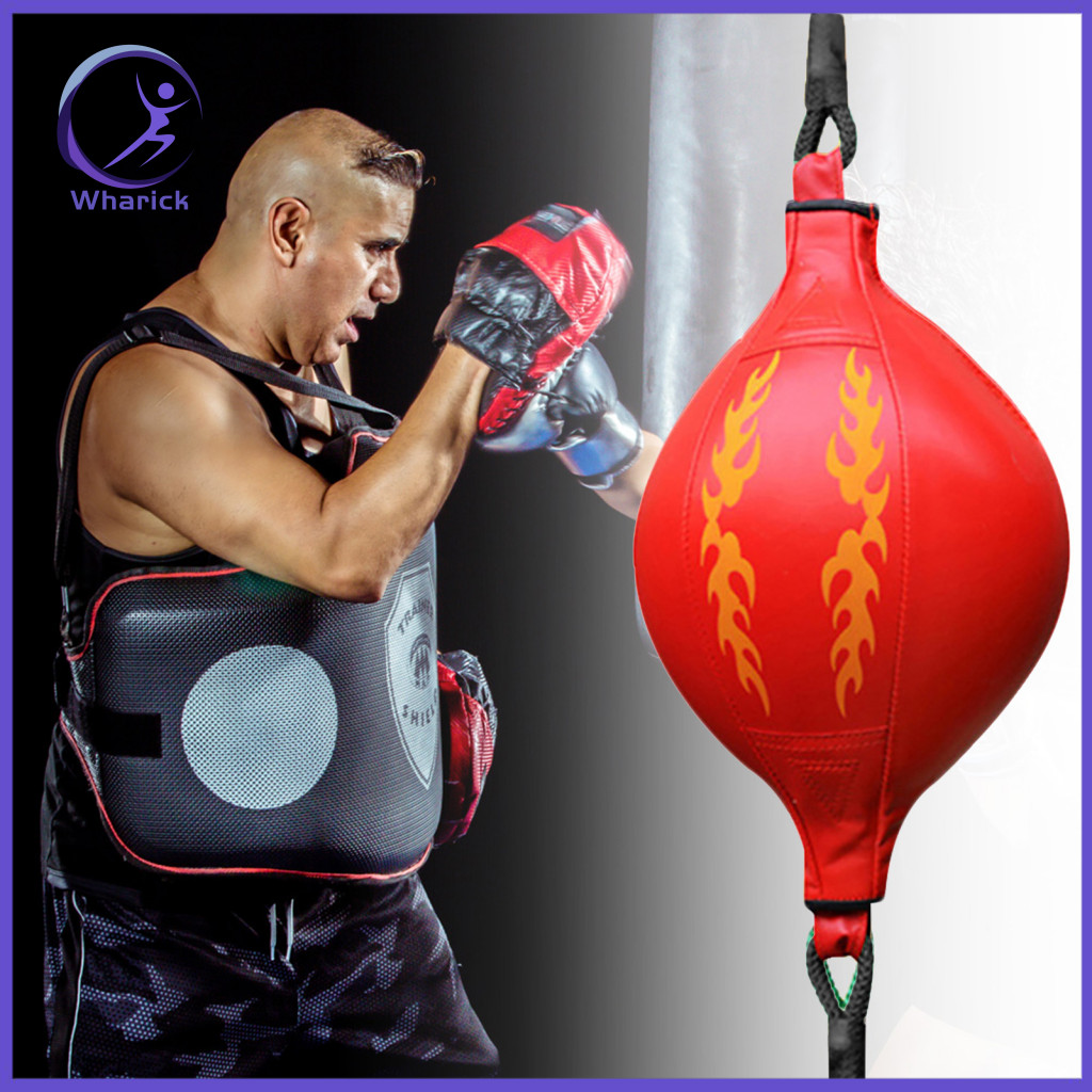 Wharick| Faux Leather Boxing Fitness Muay Thái Thể hình lạm phát Tốc độ đấm bóng
