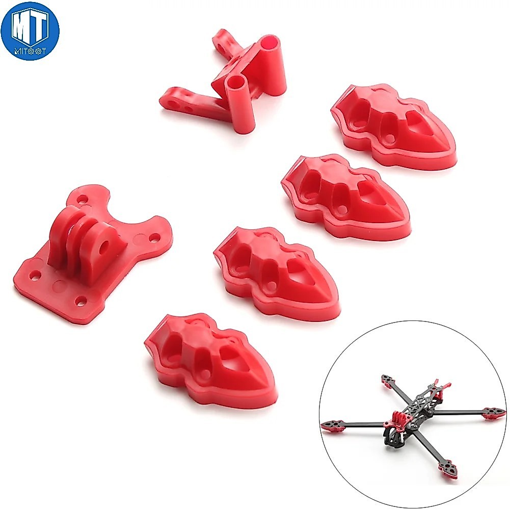 Đế Nhựa Sợi Carbon Đánh Dấu Động Cơ GOPRO 5 / 6 / 7inch / 8inch / 9inch / HD / FPV