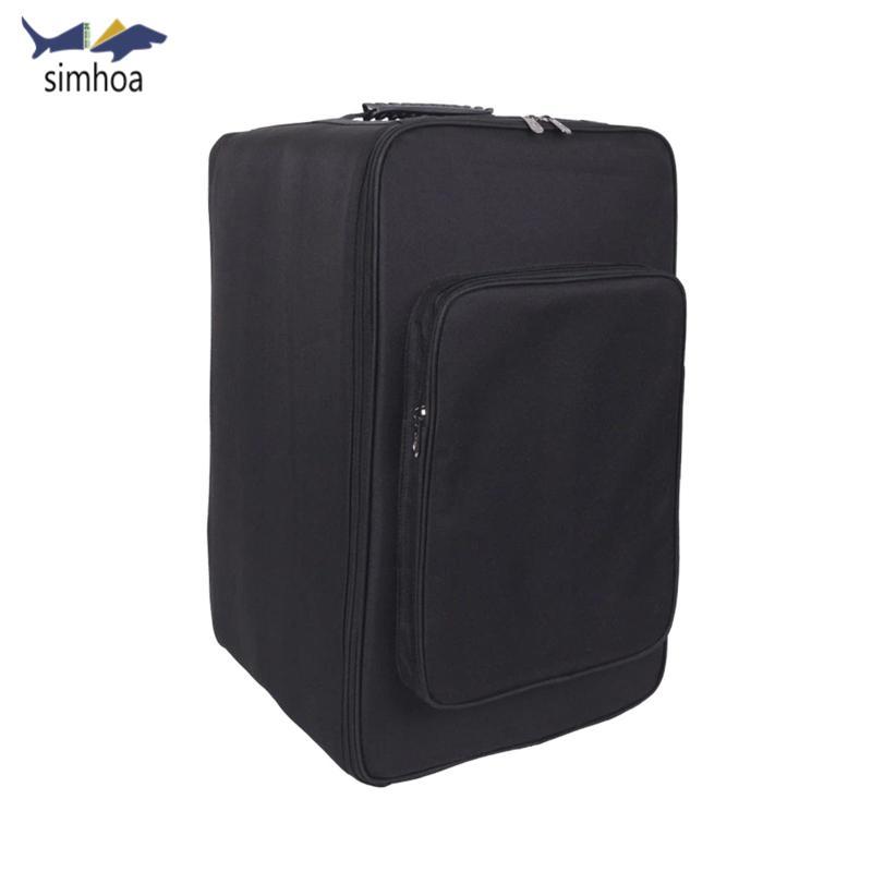 Simhoa Cajon Túi Ba Lô Cajon Túi Dây Đeo Vai Túi Gig Có Tay Cầm Cho Túi Đệm Ngoài Trời Cajon Túi Trố