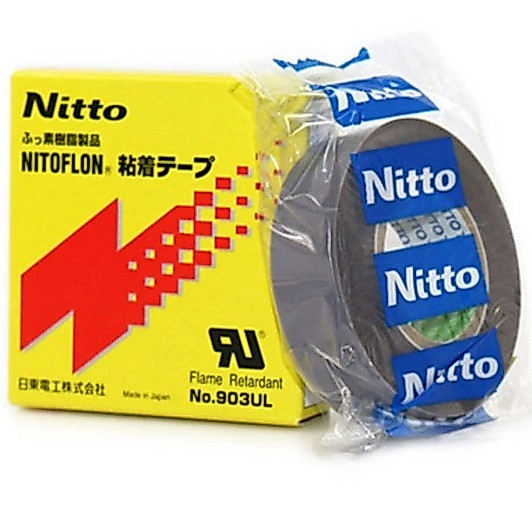 Băng Keo Chịu Nhiệt Nitto 903UL, Cách Điện, Chịu Ma sát Cao, Dùng Dán Chân Vịt Máy May