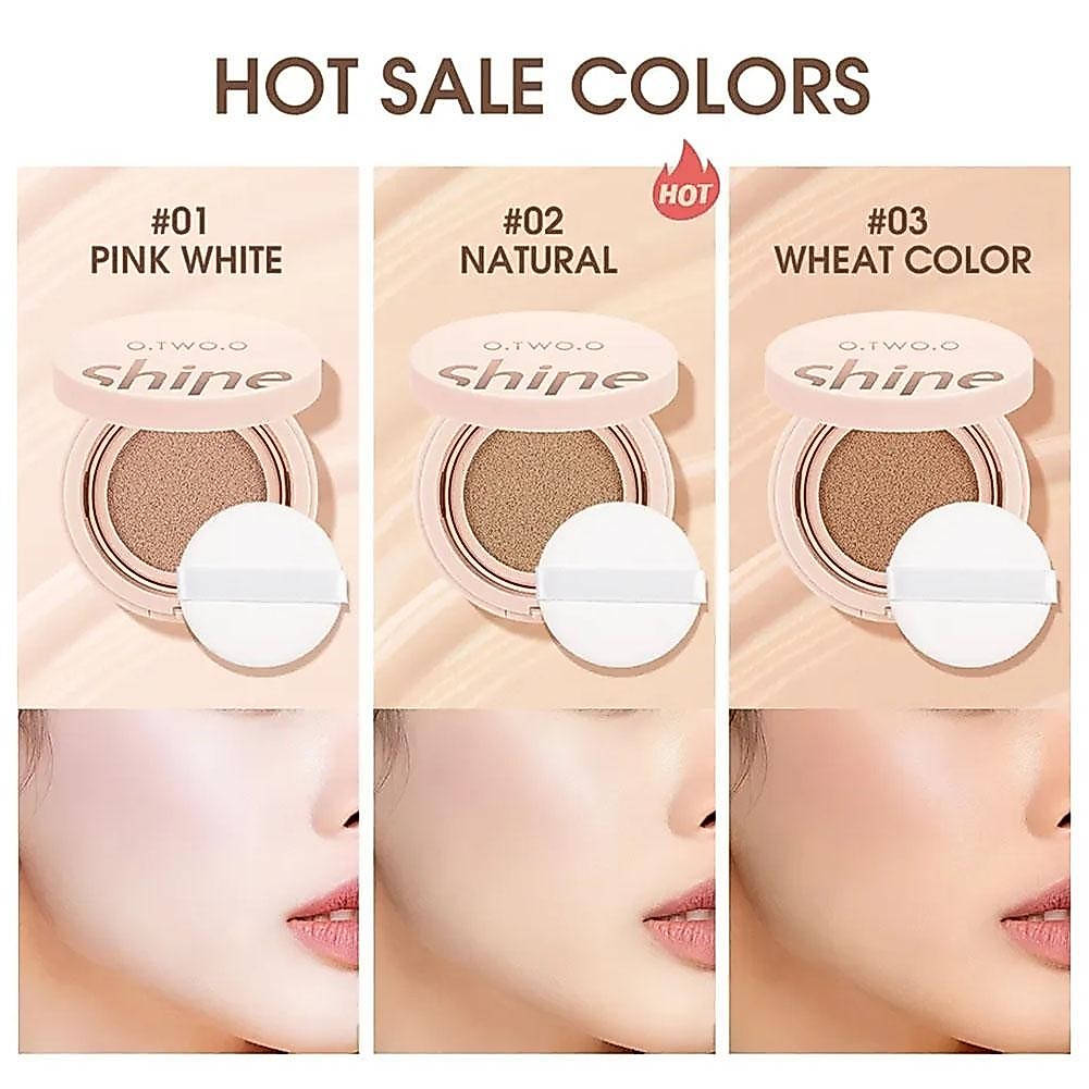 O.two.o Matte Air Cushion Bb Cream Dưỡng ẩm Đệm chống thấm nước Air Bb Cream Z9f3