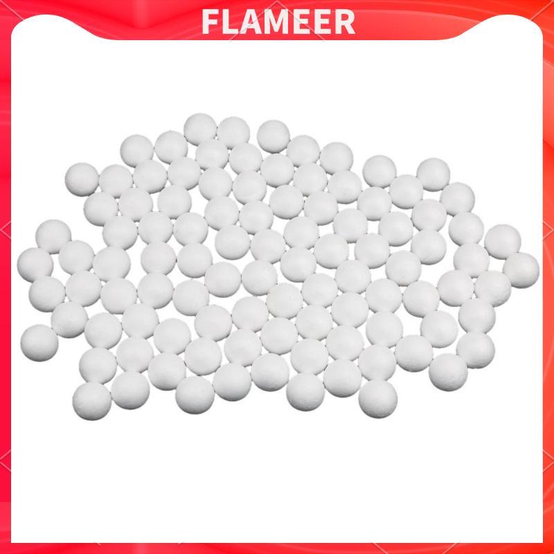 100 Quả Bóng Xốp Nhỏ, Quả Bóng Thủ Công Polystyrene Cho Trẻ Em, Quả Bóng Xốp Giáo Dục, Quả Bóng Hạt 