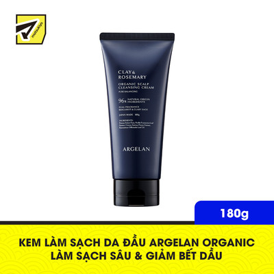 Mk Argelan Kem Làm Sạch Sâu & Chăm Sóc Da Đầu Tuýp 180g