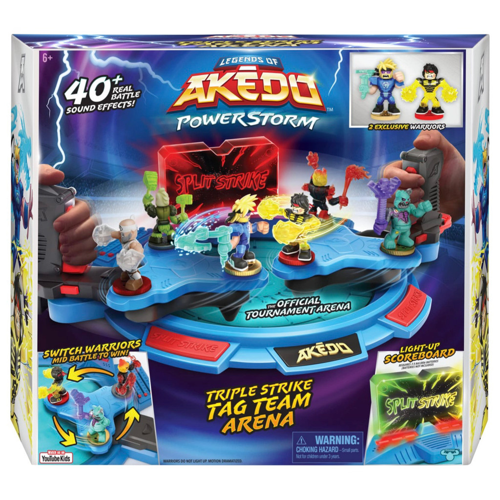 Akedo Thunder Hot Fighting Arcade Huyền Thoại Âm Thanh Ánh Sáng Khổng Lồ Anh Hùng Búp Bê Trận Đấu Đồ