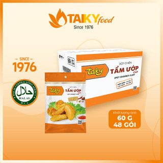 Thùng bột chiên tẩm ướp cay Tài Ký 60g x 48 gói