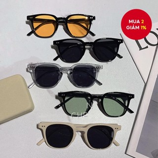 Kính Mát Nhỏ Khung Unisex Phiên Bản Hàn Quốc Có Bảo Vệ UV