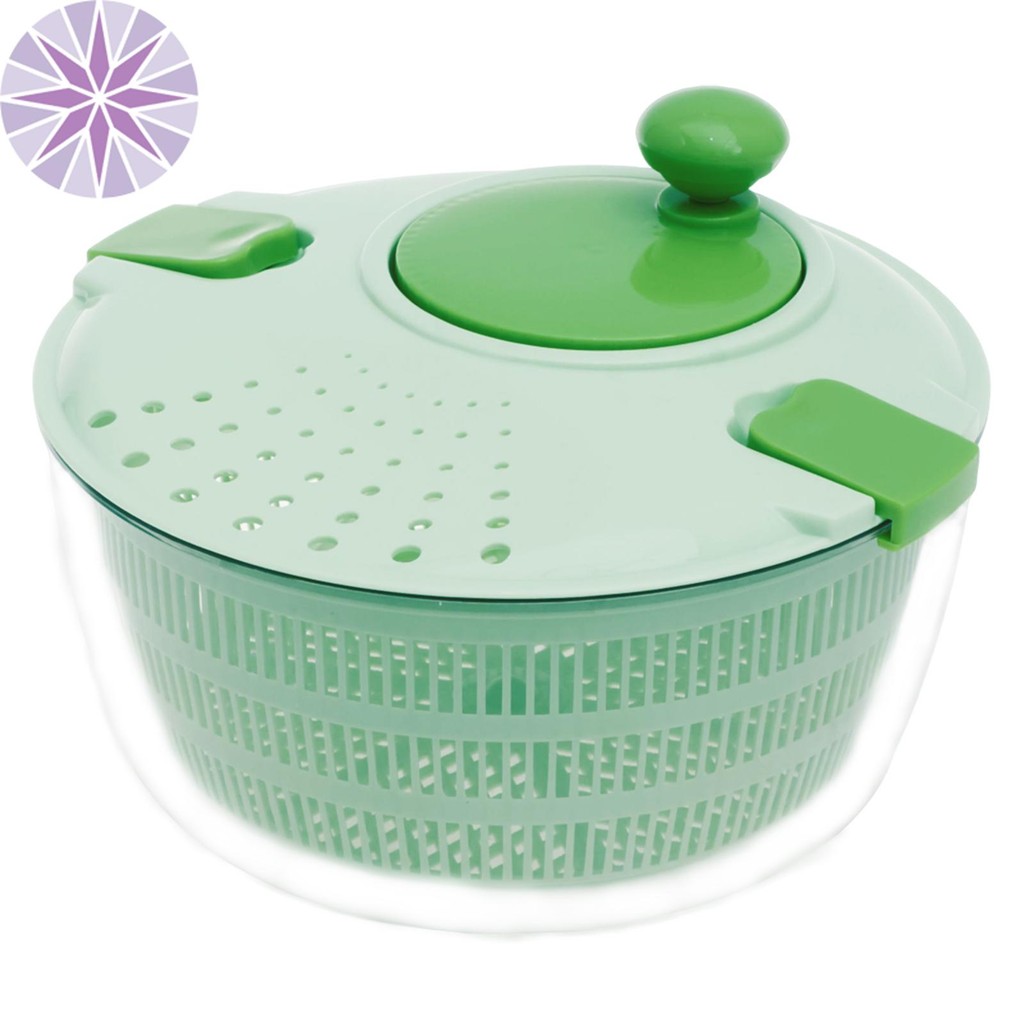 PP Salad Máy Giặt Sấy Nhanh Củ Cải Spinner Tiết Kiệm Thời Gian Salad Spinner Riêng Cho Rau SHOPQJC14