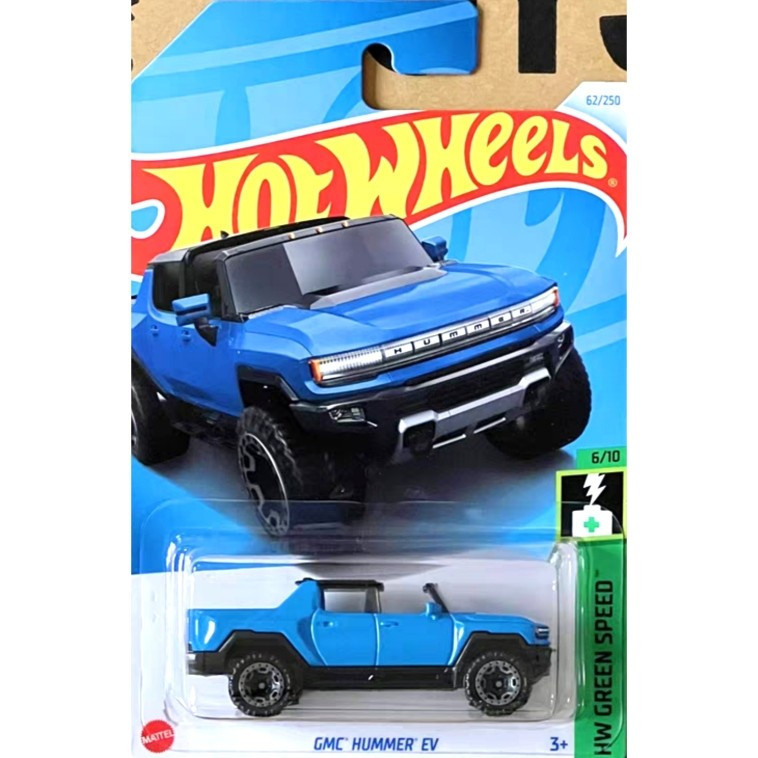 Hotwheels Hotwheels Hotwheels Xe địa hình màu xanh / GMC HUMMER EV 62 24C