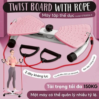   MALL - ETB3004-R  Đĩa xoay eo massage bàn xoay tập thể thao thiết bị tập thể dục tại nhà 