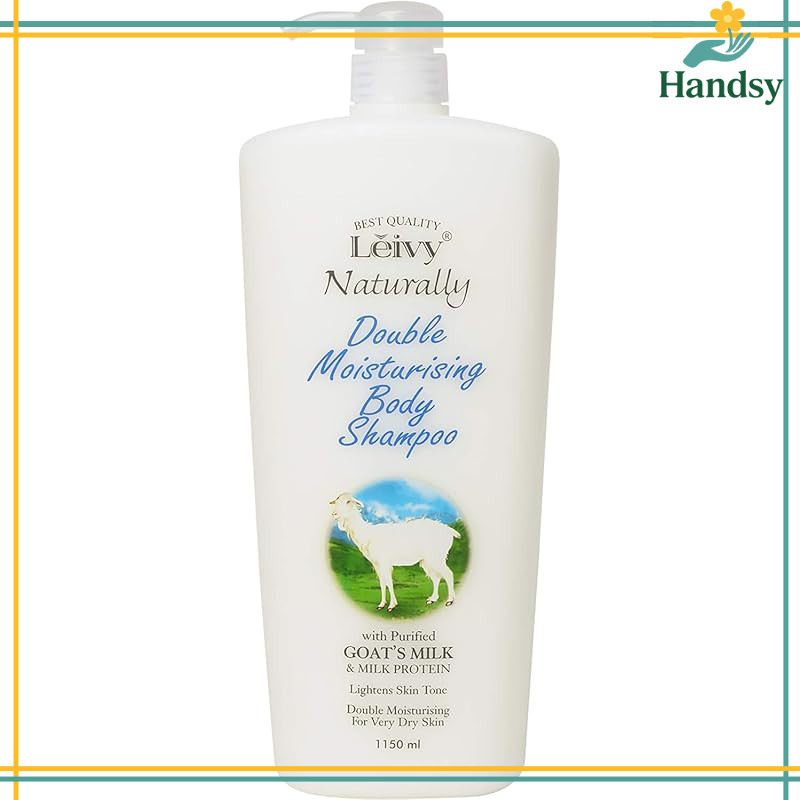 Leivy Body Care Set: Goat Milk Body Wash & Body Scrub (Limited Edition)