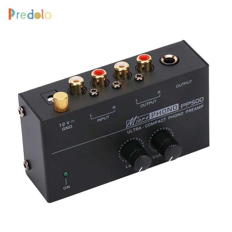 Phono Bàn Xoay Preamp Player Preamp 12V Adapter Âm Thanh Preamplifier Nhỏ Gọn Bàn Xoay Khuếch Đại Pr