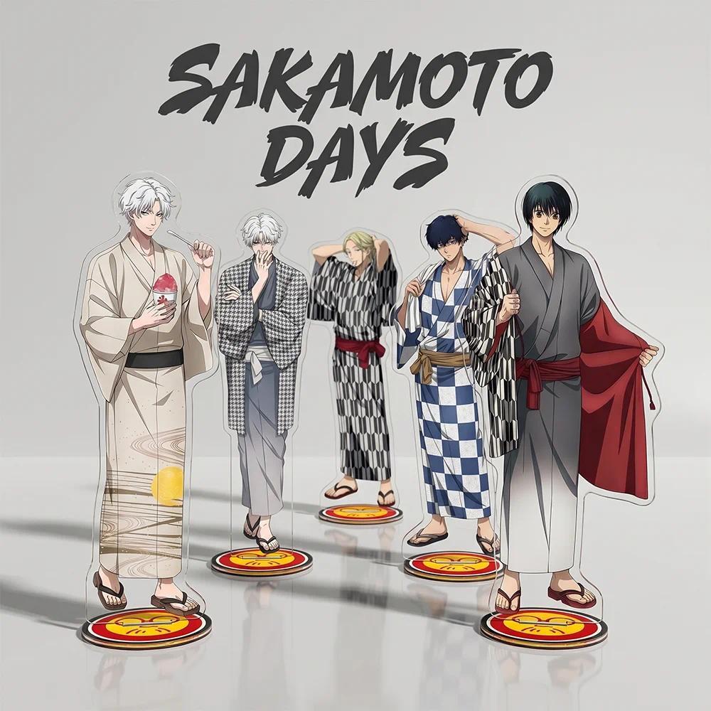 SAKAMOTO DAYS Yukata style Shin Asakura  Anime Mica Giá đỡ keychain Bracket model Mô hình Display De