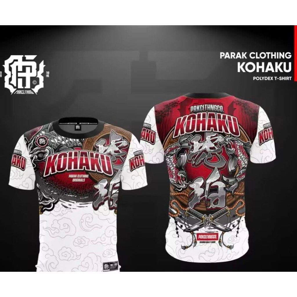 Quần áo Parak Kohaku Polydex polyester fiberT Áo thun