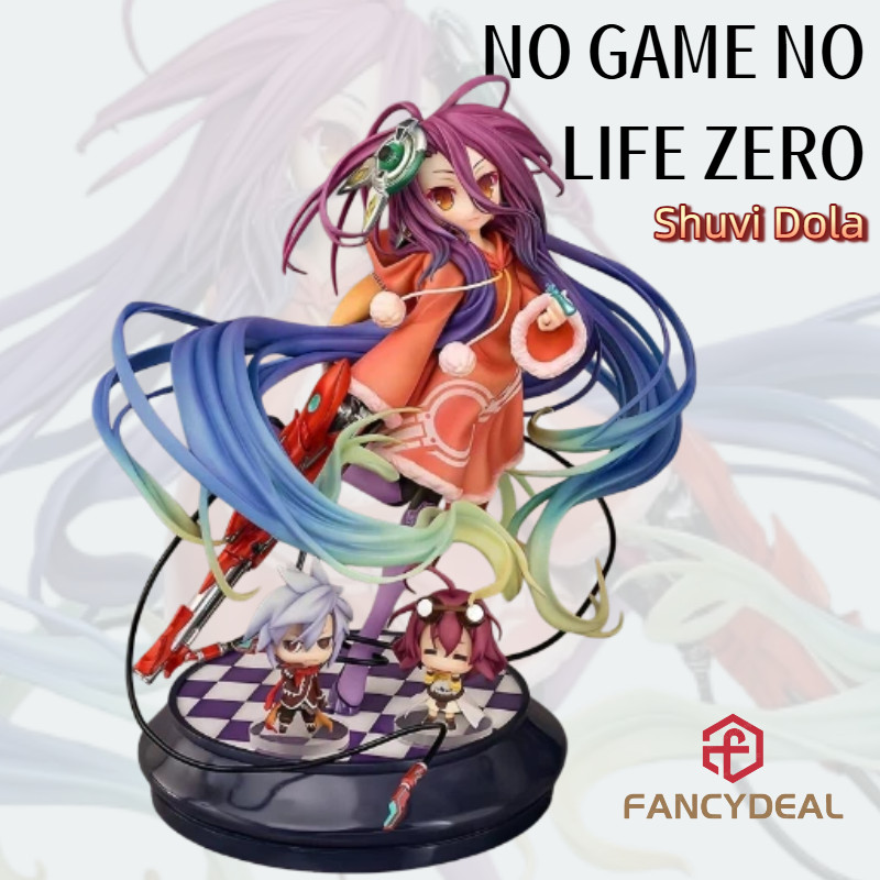 No Game No Life Zero Shuvi Dola Hình PVC Chống Quy Mô Tĩnh Đơn Ex-Machina Phong Cách Cho Bộ Sưu Tập 