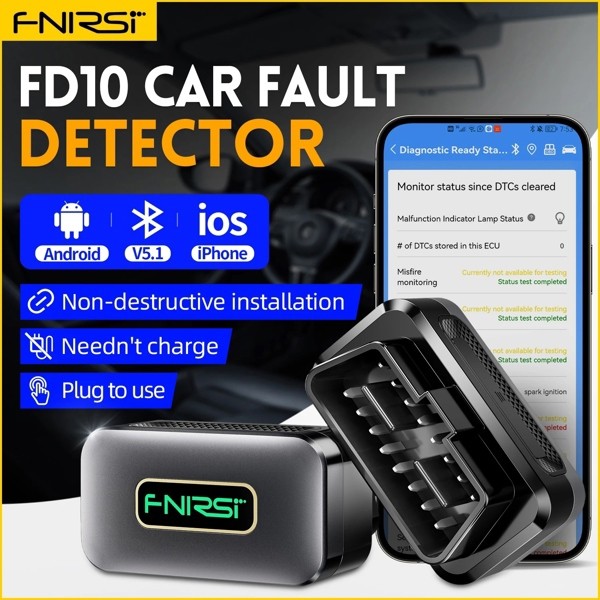 Máy đọc lỗi ô tô thông minh FNIRSI FD-10 Car Fault Code Scanner – Kiểm tra nhanh, xử lý lỗi nhanh