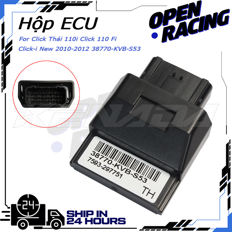 Hộp ECU ECM IC Bộ Điều Khiển Động Cơ PGM-FI 38770-KVB-S53 Cho Click Thái 110i Click 110 Fi Click-i N