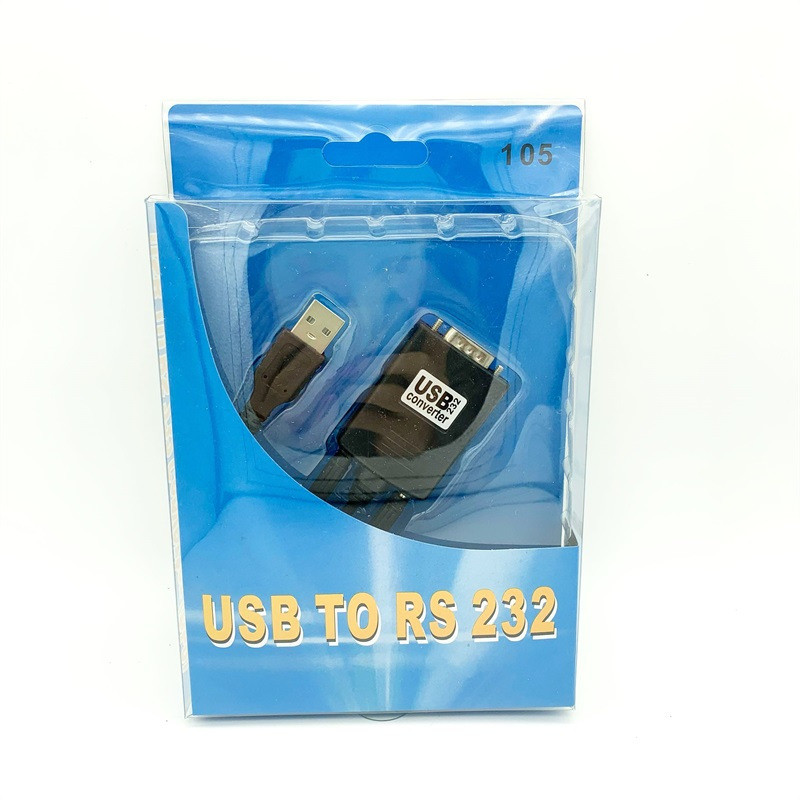 Nhà sản xuất Y-105USB sang RS232 Cáp cổng nối tiếp USB sang cổng nối tiếp Cáp USB sang 232 Chip đơn 