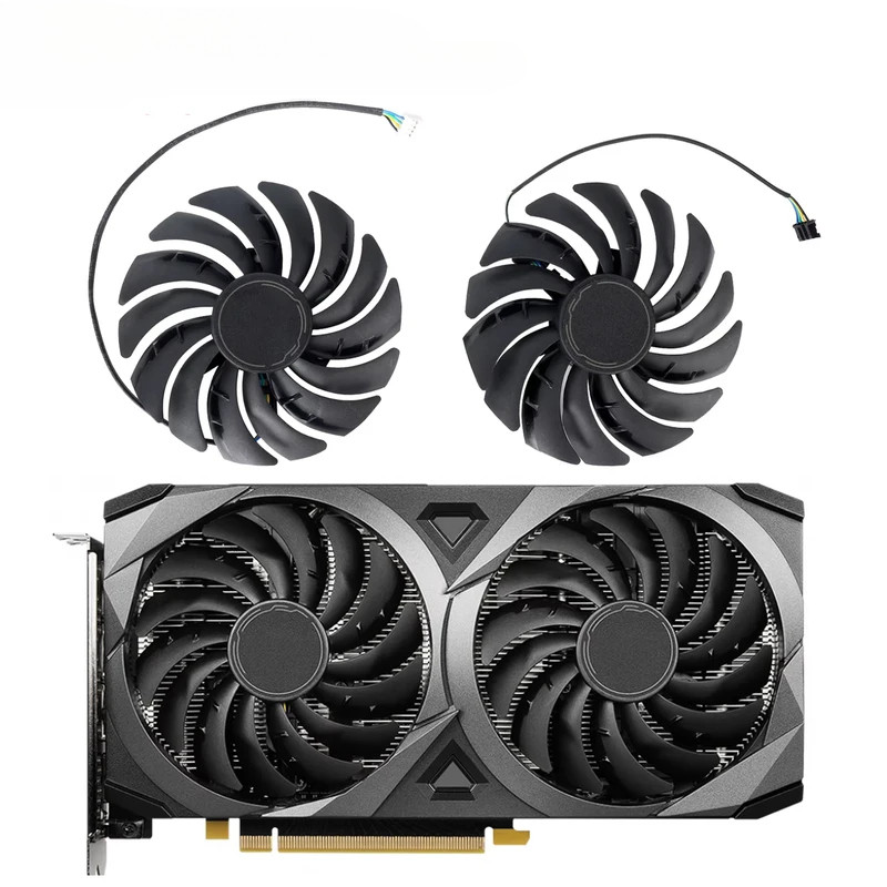 Quạt Card Video Cho MSI GeForce RTX 3070 3060 3060Ti VENTUS 2X OC 95MM PLD10010S12HH RTX3060 RTX3070