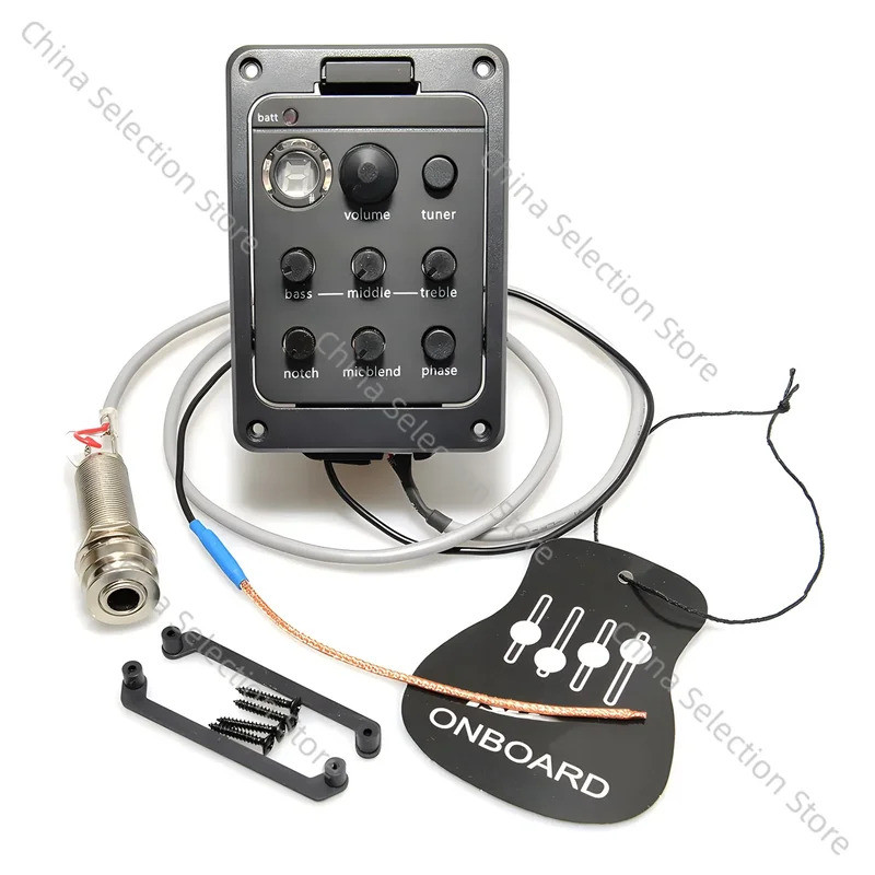 Guitar Pickup Hộp Điện Equalizer Cho Fishman Presys Blend Tương Thích Fishman 301 Acoustic