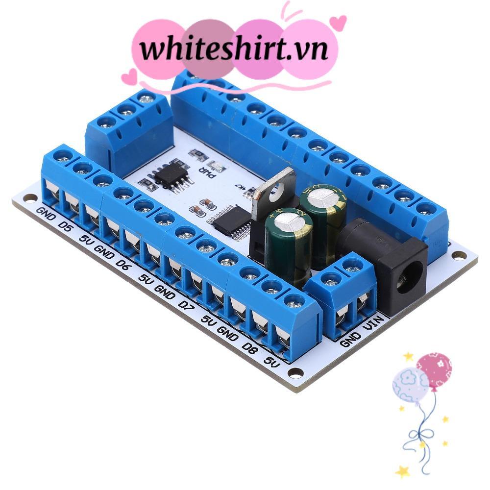 Mô-đun cảm biến TRẮNG RS485, Bảng mạch R4DCB08 8 kênh kỹ thuật số DS18B20, Mô-đun rơle Mô-đun cảm bi