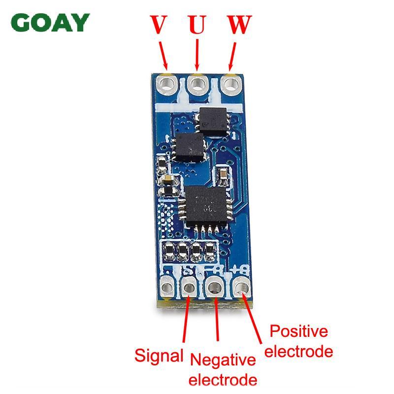 GOAY 1S-2S 6A Micro Brushless Motor Driver Board Ổ đĩa điều chỉnh điện cho 1104 1106 1306 1407 1503 