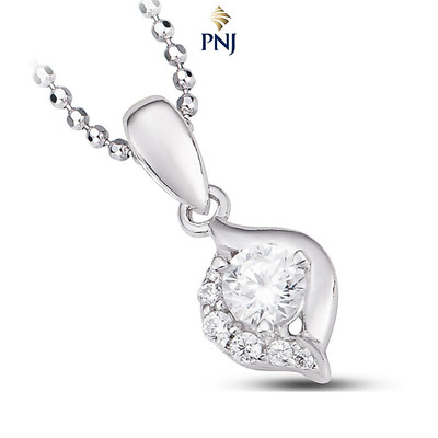 Mặt dây chuyền Bạc đính đá CZ PNJSilver XMXMK000170