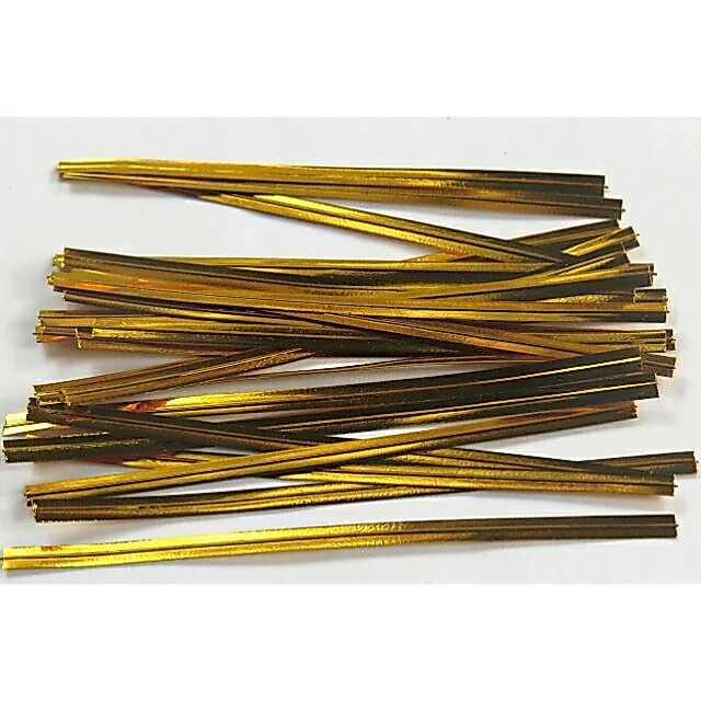 Dây kẽm buộc túi cookie ( 10cm) ( 100c)
