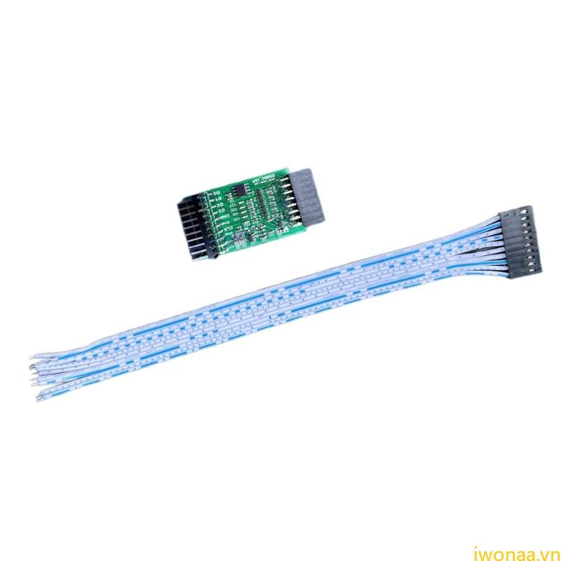 IWO Original XGecu EMMC-ISP VER1 00 Adapter Cho T48 EMMC Lập Trình Viên Kèm