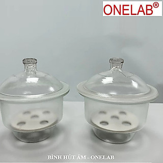 Bình hút ẩm trắng không vòi ONELAB 150 180 210 240 300 mm, , Hãng sx: Onelab/ Genlab