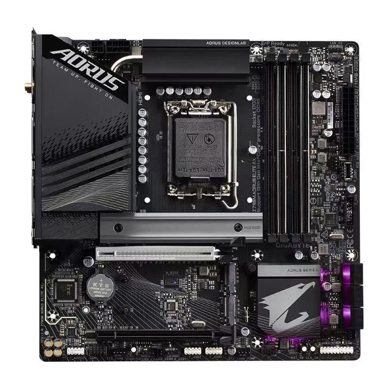 Mainboard Z790M AORUS ELITE AX DDR5 chuyên gaming ép xung hiệu năng cao ổn định chính hãng