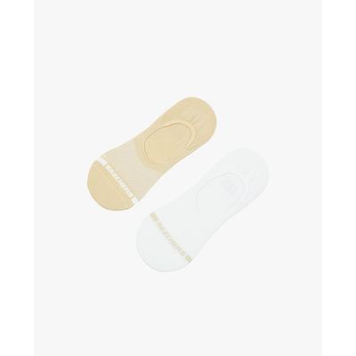 SKECHERS - Set 2 vớ nữ cổ thấp phối viền_L325W045-05YE