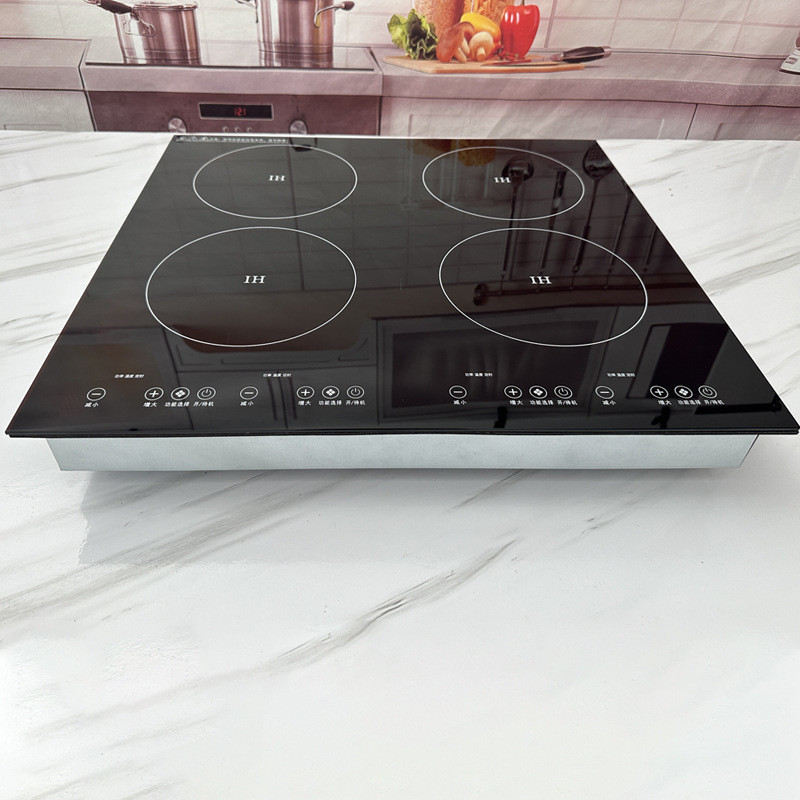 26/ 5000 Bếp mặt kính tích hợp, bếp điện đa chức năng nấu nướng đồng thời nhiều nồi-induction cookto