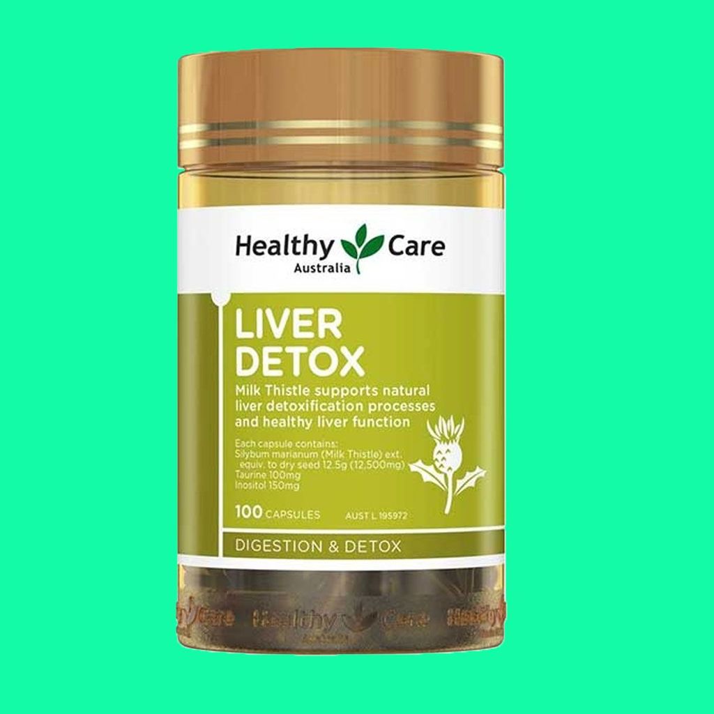 Viên uống bổ gan Healthy Care Liver Detox 100 viên