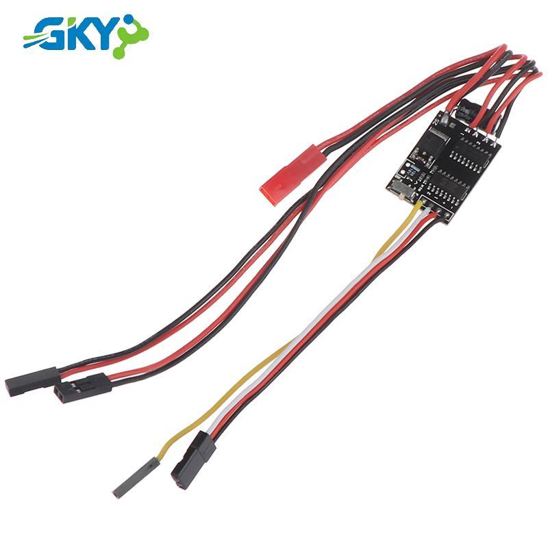 GKY Hai Chiều Hai Chiều Chải Esc 2s-3s Lipo 5a Esc Điều Khiển Tốc Độ Cho Rc Model GKY