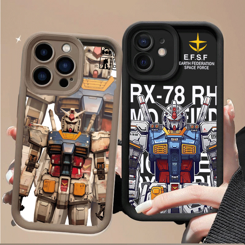 Ốp Điện Thoại TPU Anime GUNDAM Cho OPPO A6C A6S A6XA5X A5 Pro A3 Pro A3X A60 A16 A17 A15 A55 A54 A38