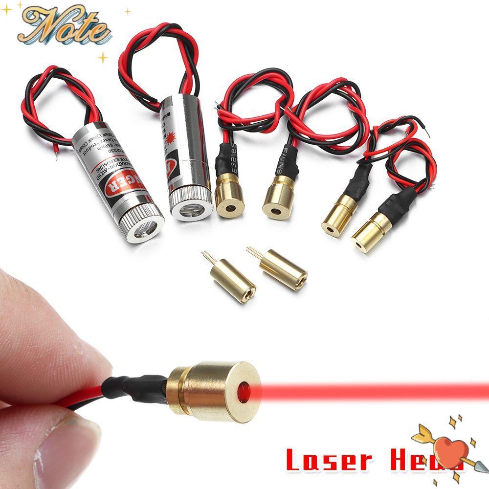 NOTE1 Point / Line Laser 650nm 5mW Đầu mô-đun lớp công nghiệp lấy nét Laser