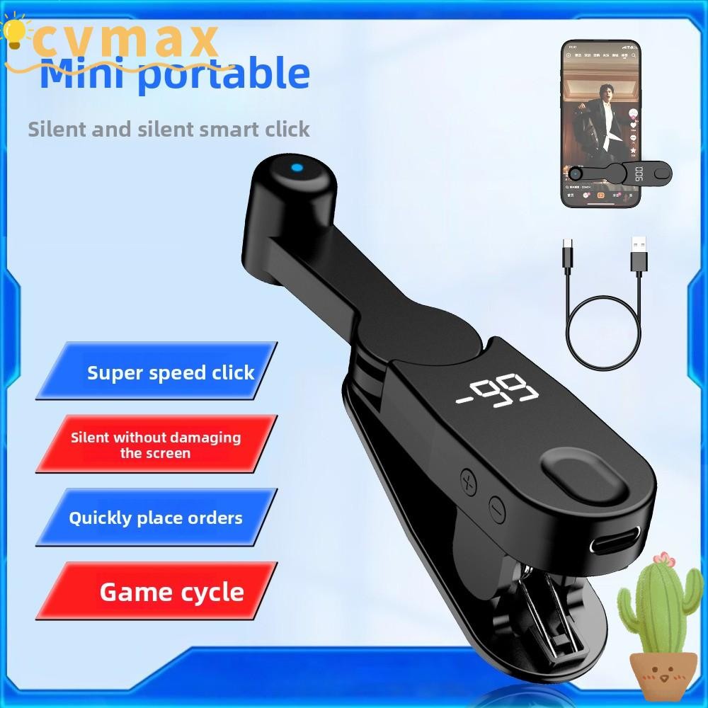 CYMX Electric Auto Page Turner, Click nhanh ABS Auto Screen Click, Giao diện USB vật lý Mini di động