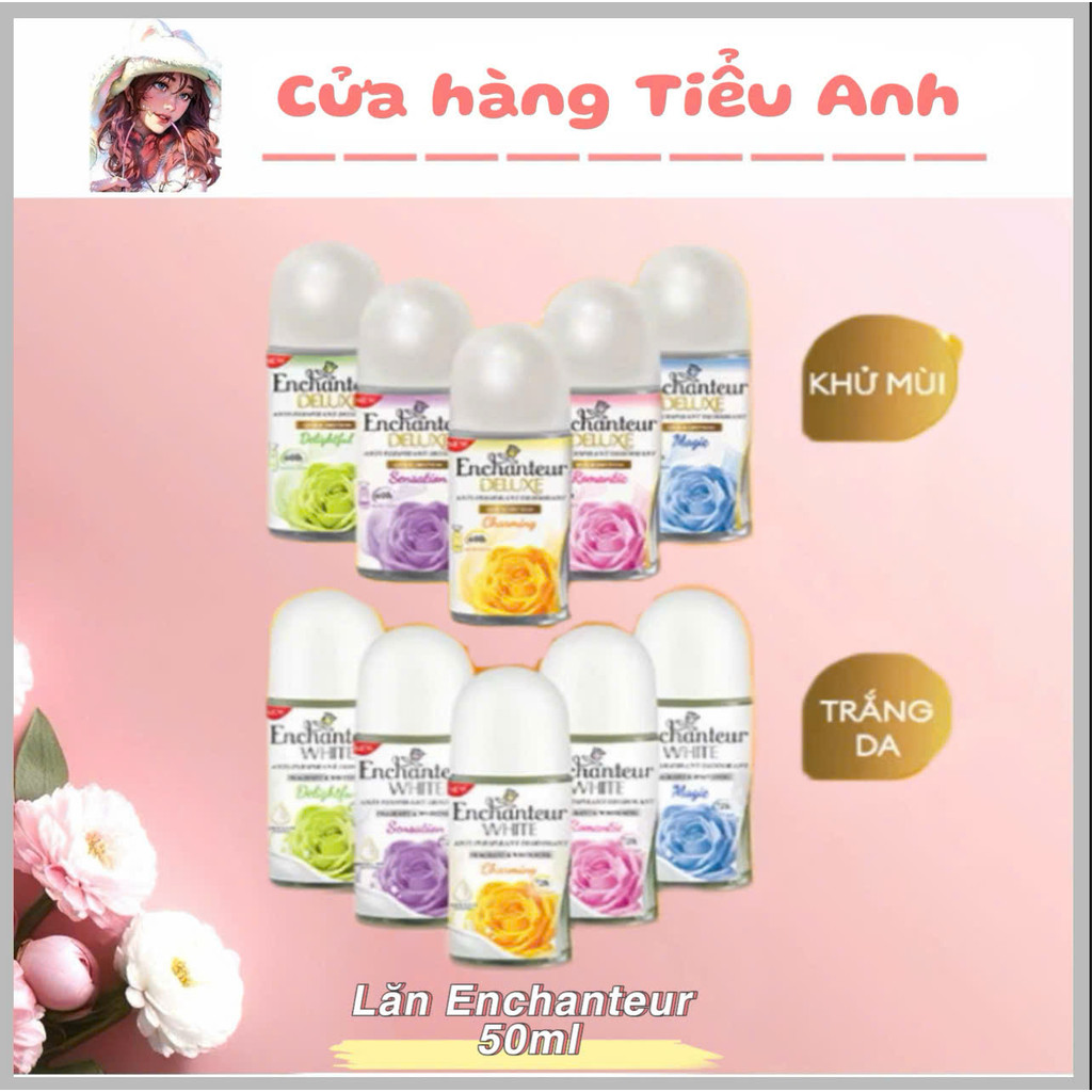 Lăn khử mùi hương nước hoa Enchanteur