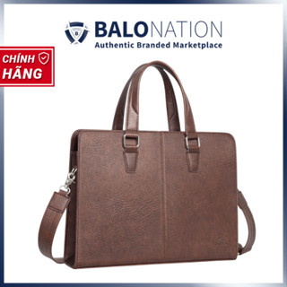 [CHÍNH HÃNG] Cặp xách da công sở Laptop 14 inch FADODA FCD312 - Vintage, Cao cấp, Chống thấm nước - BH Dài hạn