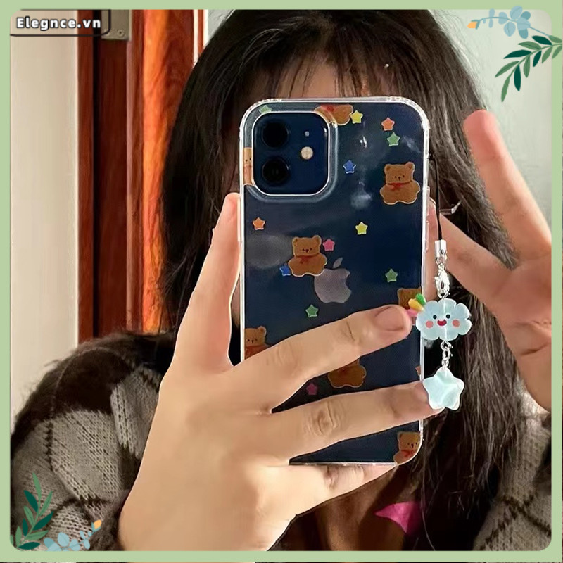 【Elevn】Dây đeo điện thoại hình ngôi sao mây dễ thương hình ba lô học sinh sáng tạo | BigBuy360 - bigbuy360.vn