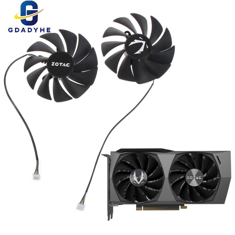 FT 1 2PC 89mm GA92S2U 12V 4Pin Card Đồ Họa Quạt Làm Mát Cho ZOTAC GAMING GeForce RTX 3060 RTX 3060 T