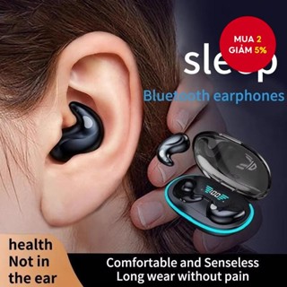 Tai nghe không dây X55 mới Tai nghe ngủ Móc tai Tai nghe Bluetooth Tai nghe giảm tiếng ồn Bass Tai nghe âm thanh nổi HiFi