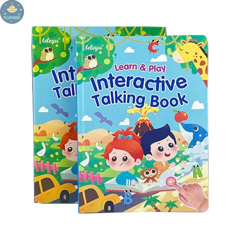 PLUMHOME 1 Cái Ebook Đa Năng Montessori Tiếng Anh Từ Máy Học Sách Đọc Sách Điện Tử Đồ Chơi Giáo Dục 