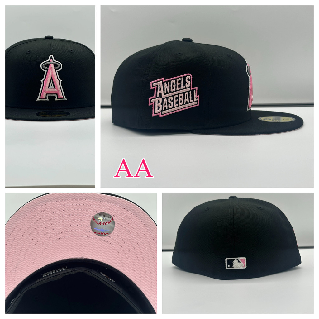Nhật Bản chính hãng - Mũ 59FIFTY đen hồng bộ sưu tập chính thức dành cho fan Los Angeles