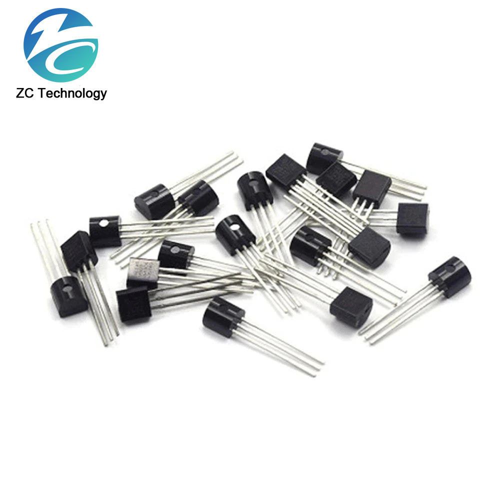 Cảm biến nhiệt độ DS18B20 18B20 TO-92 5 cái/lô, mới và chính hãng TO92