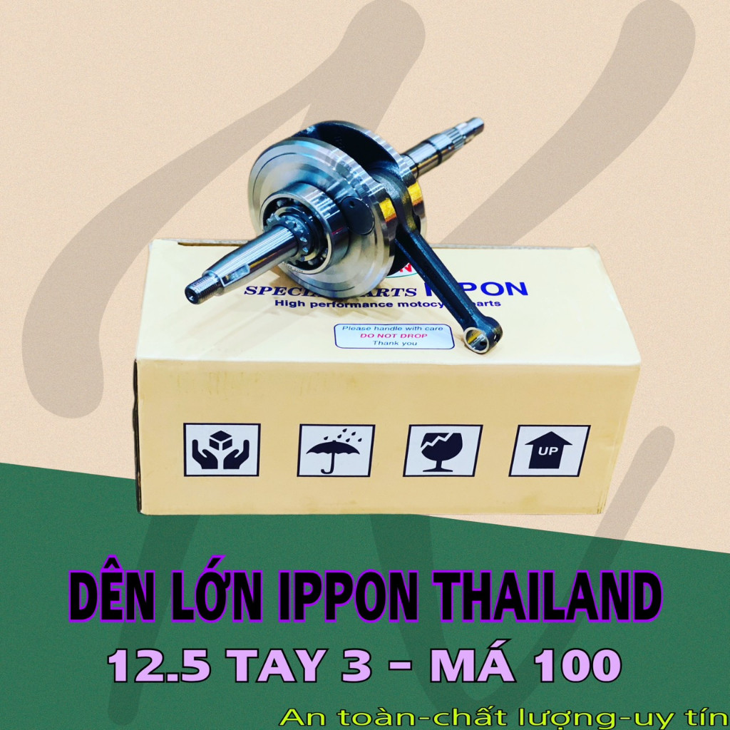 Dên IPPON thái lan má 100 và 98 , đôn 10li và 12,5 tay 3 cho xe wave - dream - cup - 67 - cd - cl >>