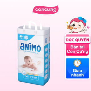 Tã dán Animo Siêu Mềm Thoáng (M, 46 miếng) - Con Cưng