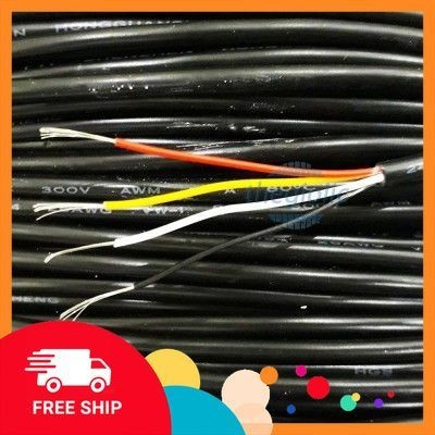 Dây Cáp Nhôm 4 Lõi UL2464-22AWG-4C 4x0.5mm2 Vỏ PVC