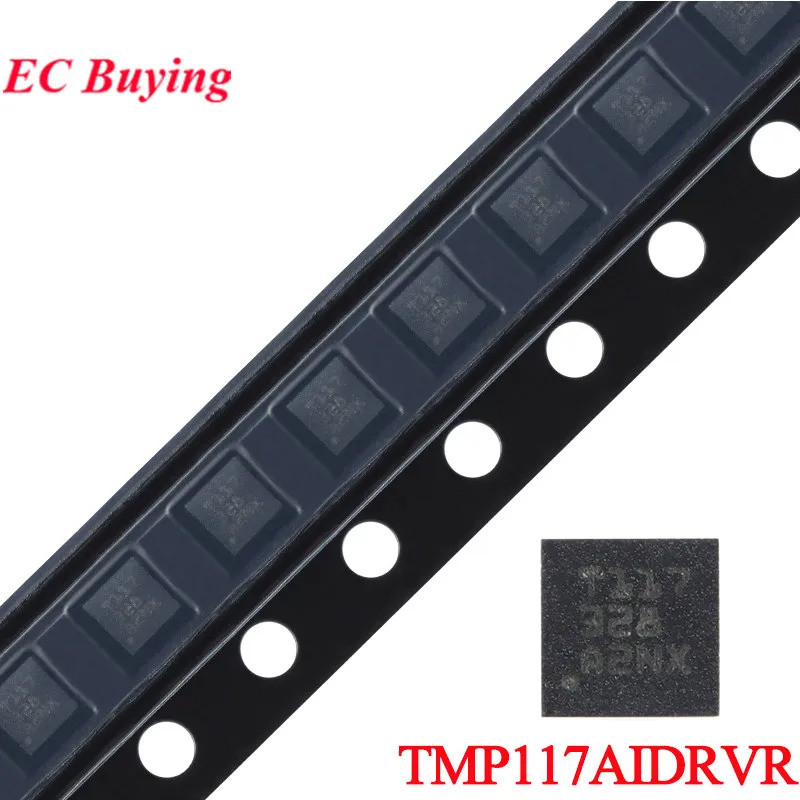 EC buying 2 Cái / 1 Cái TMP117 TMP117AIDRVR WSON-6 T117 Cảm Biến Nhiệt Độ Kỹ Thuật Số Chip IC