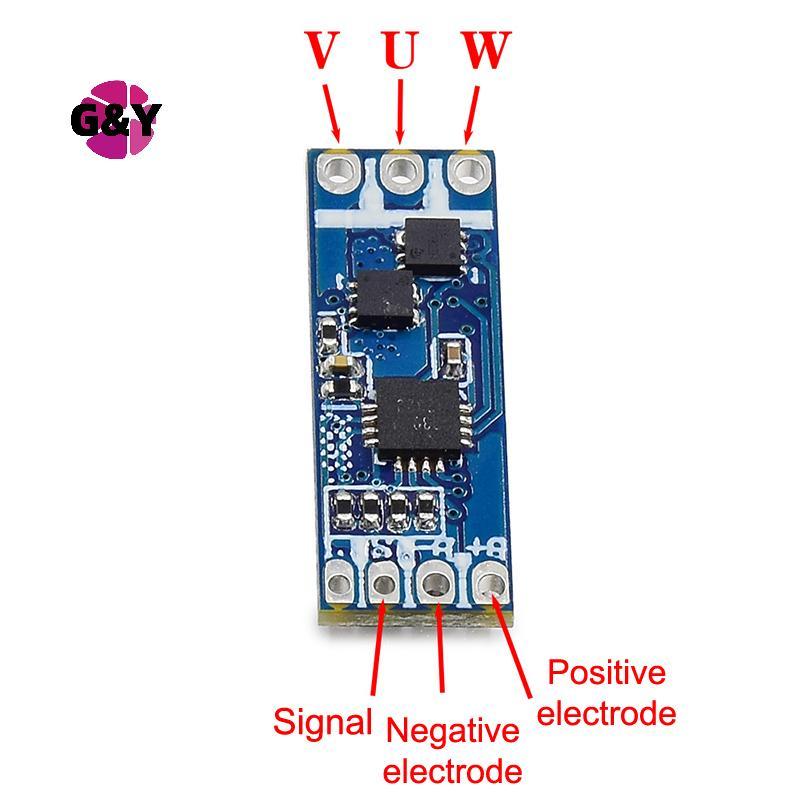 G & Y 1S-2S 6A Micro Brushless Motor Driver Board Ổ đĩa điều chỉnh điện cho 1104 1106 1306 1407 1503